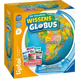 Netto Marken-Discount Ravensburger Lernspiel tiptoi Der interaktive Wissens-Globus Angebot