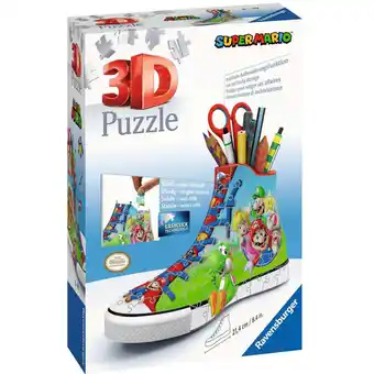 Netto Marken-Discount Ravensburger Puzzle 3D Puzzle Sneaker Super Mario Angebot
