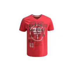 Netto Marken-Discount Camp David Herren T-Shirt - rot, Gr. XL Angebot