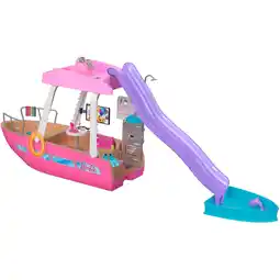 Netto Marken-Discount Barbie Spielfahrzeug Barbie Traumschiff mit Pool und Rutsche Angebot