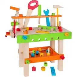 Netto Marken-Discount Eichhorn Kinderwerkzeug Werkbank Angebot