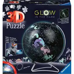 Netto Marken-Discount Ravensburger Puzzle 3D-Puzzle Glow In The Dark Sternenglobus Angebot