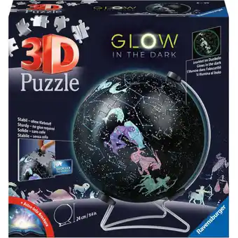 Netto Marken-Discount Ravensburger Puzzle 3D-Puzzle Glow In The Dark Sternenglobus Angebot