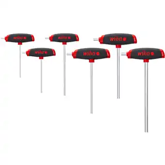 Netto Marken-Discount Wiha Schraubendreher Stiftschlüssel-Set Hex, mit Quergriff ComfortGrip Angebot