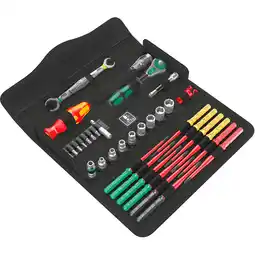 Netto Marken-Discount Wera Werkzeug-Set Kraftform Kompakt W1 Wartung, 1/4 Angebot