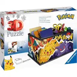 Netto Marken-Discount Ravensburger Puzzle 3D Puzzle Aufbewahrungsbox Pokèmon Angebot