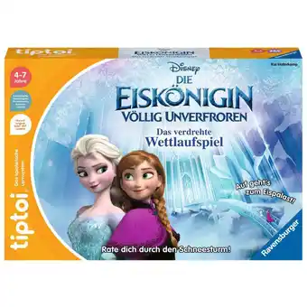 Netto Marken-Discount Ravensburger Brettspiel tiptoi Die Eiskönigin - Völlig unverfroren: Das verdrehte Wettlaufspiel Angebot