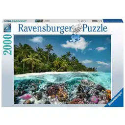 Netto Marken-Discount Ravensburger Puzzle Puzzle Ein Tauchgang auf den Malediven Angebot