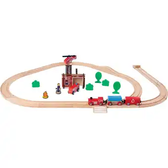 Netto Marken-Discount Eichhorn Bahn Bahn Set Feuerwehr Angebot