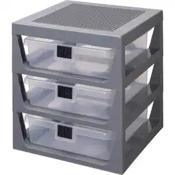 Netto Marken-Discount Room Copenhagen Aufbewahrungsbox LEGO Schubladen Regal 3er Set Angebot