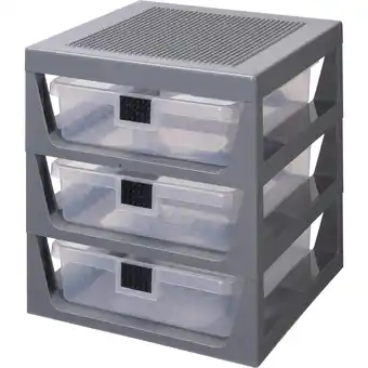 Netto Marken-Discount Room Copenhagen Aufbewahrungsbox LEGO Schubladen Regal 3er Set Angebot