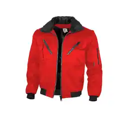Netto Marken-Discount QUALITEX HIGH QUALITY WORKWEAR Pilotenjacke pilotenjacke rot Damen: 48 Herren: XL Angebot