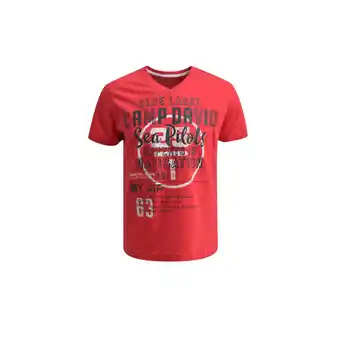 Netto Marken-Discount Camp David Herren T-Shirt - rot, Gr. M Angebot