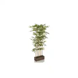 Netto Marken-Discount hjh OFFICE Kunstpflanze BAMBUS I Kunststoff, Stoff Angebot