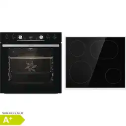 Netto Marken-Discount gorenje Backofen-Set Black Set 4 Pyrolyse Angebot