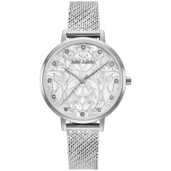 Netto Marken-Discount Julie Julsen Damenuhr Edelstahl silberfarben Garden silver Angebot