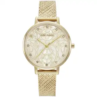 Netto Marken-Discount Julie Julsen Damenuhr Edelstahl goldfarben Garden gold Angebot