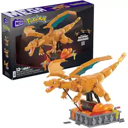 Netto Marken-Discount MegaBloks Konstruktionsspielzeug MEGA Pokémon Motion Glurak bewegliches Bauset Angebot