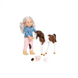 Netto Marken-Discount Our Generation Puppe Yanira 46cm mit Fohlen Angebot