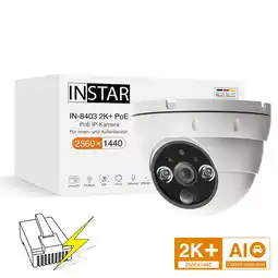 Netto Marken-Discount INSTAR IN-8403 2K+ POE Kamera Weiß versch. Ausführungen Angebot