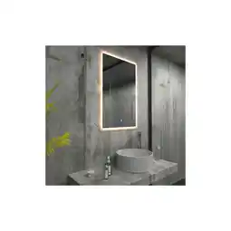 Netto Marken-Discount HOME DELUXE LED-Spiegel Rechteckig NOLA – 70 x 90 cm - versch. Ausführungen Angebot