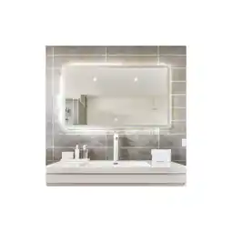 Netto Marken-Discount HOME DELUXE LED-Spiegel Rechteckig NOLA – 90 x 70 cm - versch. Ausführungen Angebot