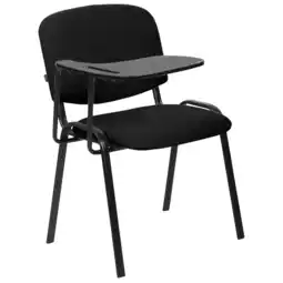 Netto Marken-Discount CLP Stuhl Ken XL mit Klapptisch I Stoff-Bezug I Konferenzstuhl Bis 150 KG Belastbar Angebot