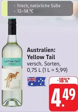 Gebauer's Australien: Yellow Tail Angebot