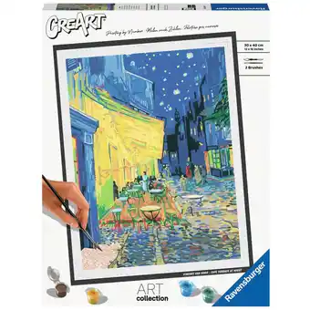 Netto Marken-Discount Ravensburger Malen CreArt ART Collection - Café Terrace at Night (Van Gogh) Angebot