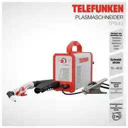 Netto Marken-Discount Telefunken Plasmaschneider TPS 40 Angebot