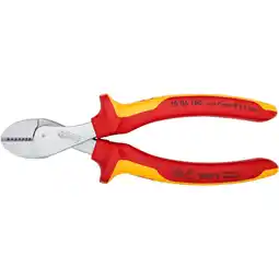Netto Marken-Discount Knipex Schneid-Zange X-Cut Kompakt-Seitenschneider 73 06 160, VDE Angebot