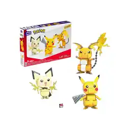 Netto Marken-Discount Mattel GYH06 - Mega - Pokèmon - Trio (Pichu, Pikachu, Raichu) Angebot