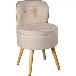 Netto Marken-Discount ECHTWERK Kleiner Sessel/Hocker VINCE - creme Angebot