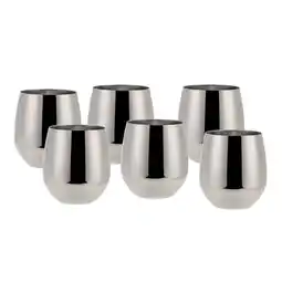 Netto Marken-Discount Echtwerk Wein-/Wasserkelch Set 6tlg aus Edelstahl Angebot