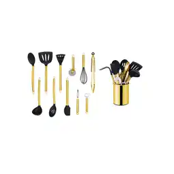 Netto Marken-Discount ECHTWERK Küchenhelfer Set 12-teilig gold Angebot