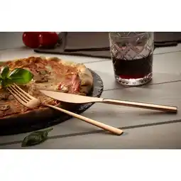 Netto Marken-Discount Pizzabesteck Set Bari 8tlg - bronze Angebot