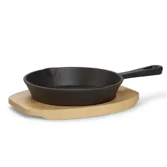 Netto Marken-Discount Servierpfanne aus Gusseisen, 15,8 x 25,4 x 3,2 cm Angebot
