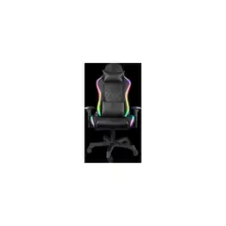 Netto Marken-Discount Deltaco GAM-080 Gamingstuhl Kunstleder m. RGB LED schwarz Angebot