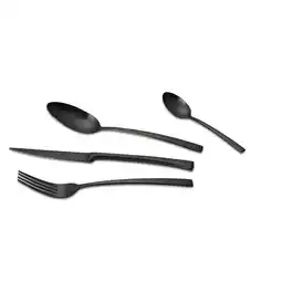 Netto Marken-Discount ECHTWERK Besteck Set AVELINO 16tlg - schwarz matt Angebot