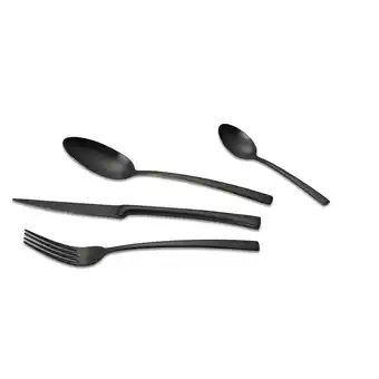 Netto Marken-Discount ECHTWERK Besteck Set AVELINO 16tlg - schwarz matt Angebot