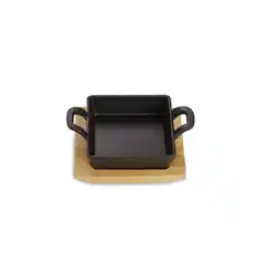 Netto Marken-Discount Echtwerk quadratische Servierschale, 12,6 x 18,5 x 3,6 cm Angebot