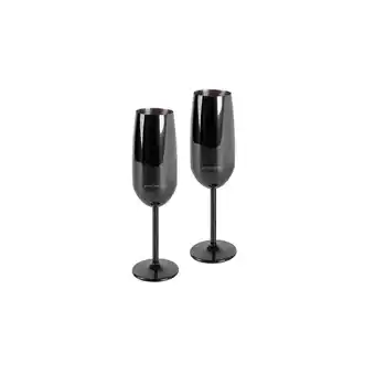 Netto Marken-Discount Echtwerk Sekt-/Champagnerkelch Set 2tlg - schwarz Angebot