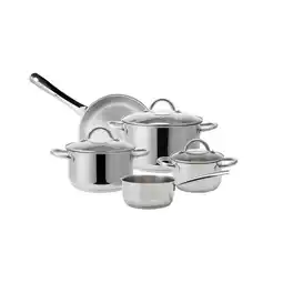 Netto Marken-Discount Echtwerk Kochtopf-Set 8tlg aus Edelstahl, silber Angebot