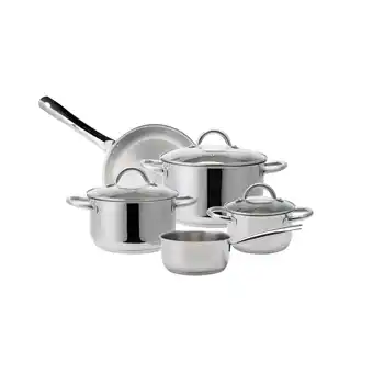 Netto Marken-Discount Echtwerk Kochtopf-Set 8tlg aus Edelstahl, silber Angebot