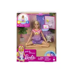 Netto Marken-Discount Mattel HHX64 - Barbie - Self Care - Rise & Relax Meditations Barbie Angebot