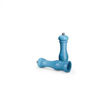 Netto Marken-Discount Echtwerk Salz -/Pfeffermühlen Set 2tlg hellblau Angebot