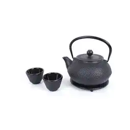 Netto Marken-Discount Teeservice aus Gusseisen schwarz 0,8L Angebot