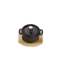 Netto Marken-Discount Mini-Kochtopf aus Gusseisen, 10 x 13 x 4,8 cm Angebot