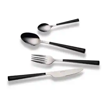 Netto Marken-Discount ECHTWERK Besteck Set Basic 16tlg black Angebot