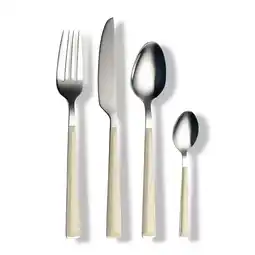 Netto Marken-Discount ECHTWERK Besteck Set Basic 16tlg creme Angebot